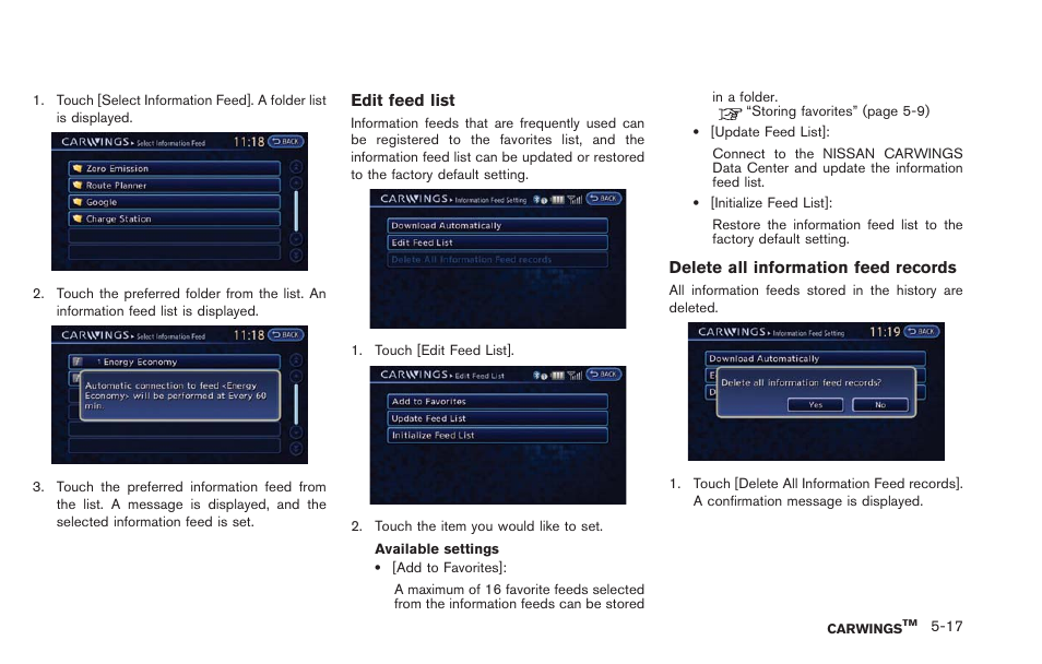 NISSAN 2013 LEAF - Navigation System Owner's Manual User Manual | Page 177 / 275