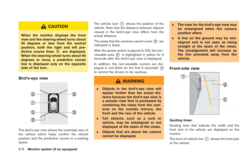 Caution, Warning | NISSAN 2013 LEAF - Navigation System Owner's Manual User Manual | Page 222 / 275