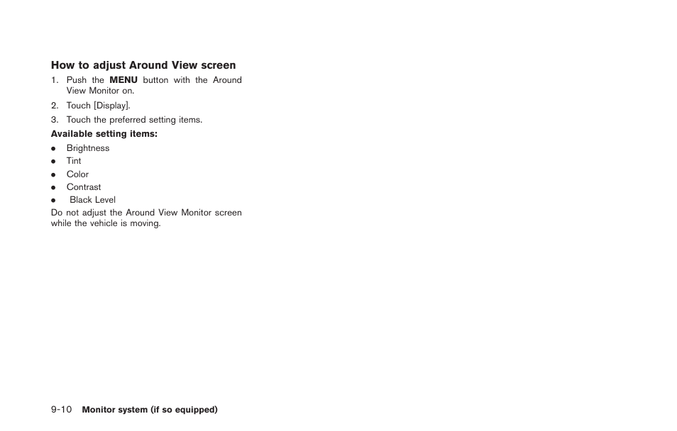 NISSAN 2013 LEAF - Navigation System Owner's Manual User Manual | Page 226 / 275