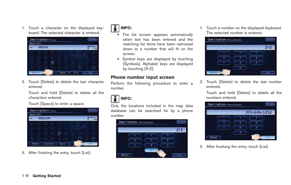 NISSAN 2013 LEAF - Navigation System Owner's Manual User Manual | Page 28 / 275
