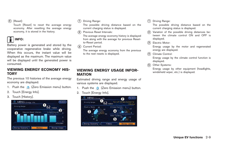 NISSAN 2013 LEAF - Navigation System Owner's Manual User Manual | Page 47 / 275