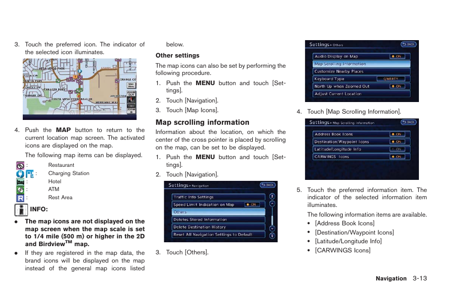 NISSAN 2013 LEAF - Navigation System Owner's Manual User Manual | Page 69 / 275