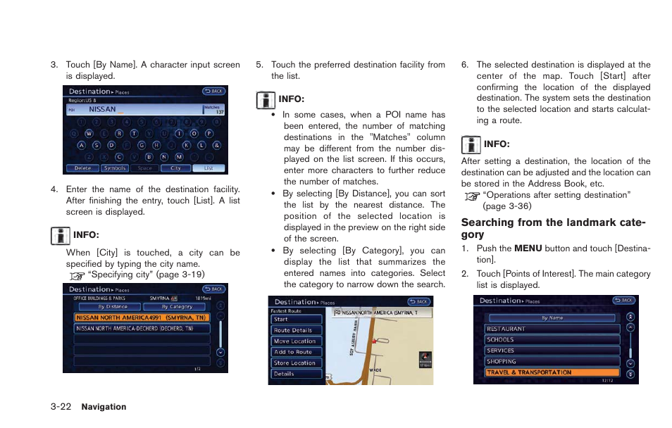 NISSAN 2013 LEAF - Navigation System Owner's Manual User Manual | Page 78 / 275