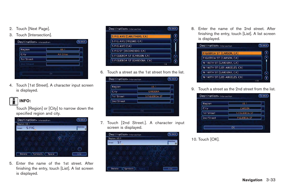 NISSAN 2013 LEAF - Navigation System Owner's Manual User Manual | Page 89 / 275