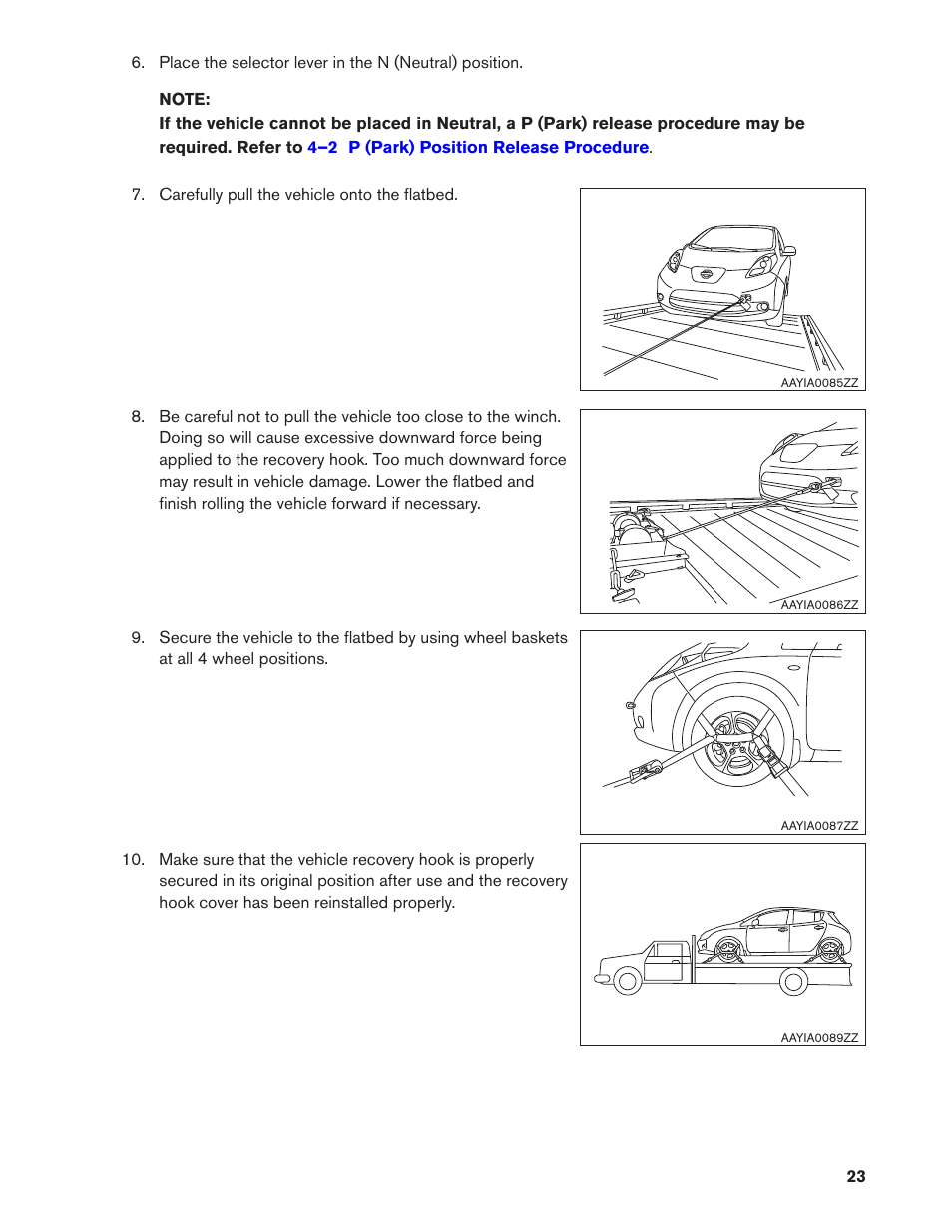 NISSAN 2013 LEAF - Roadside Assistance Guide User Manual | Page 23 / 37