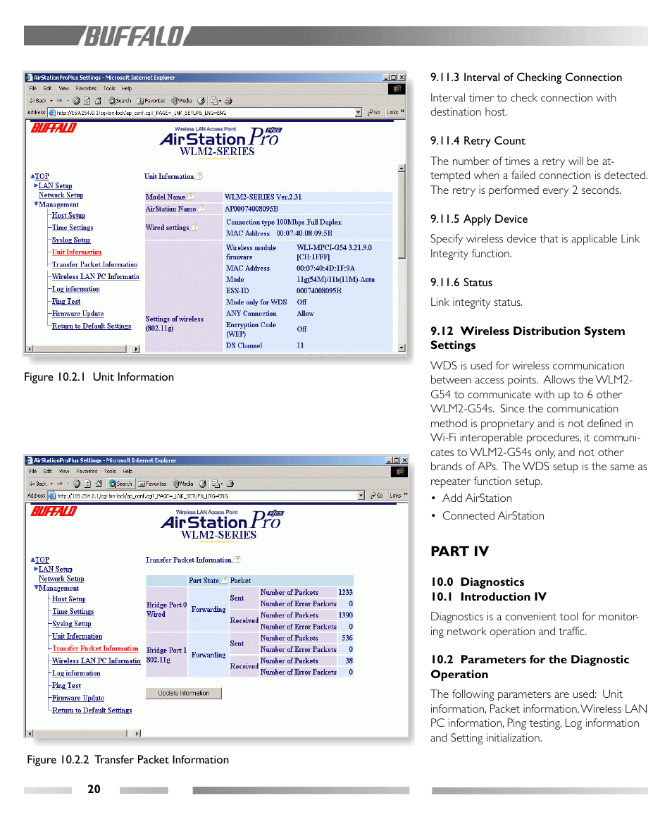 Buffalo Technology Buffalo AirStation Pro Intelligent WLM2-G54 User Manual | Page 25 / 36