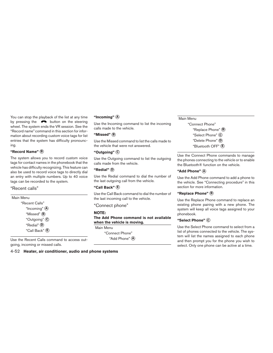 NISSAN 2014 LEAF - Owner's Manual User Manual | Page 275 / 396