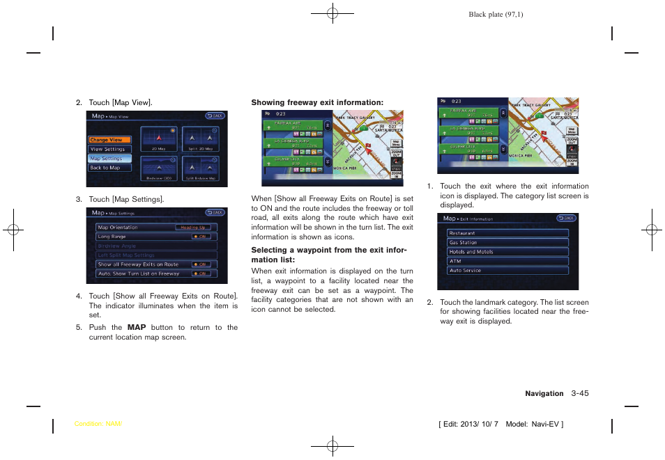 NISSAN 2014 LEAF - Navigation System Owner's Manual User Manual | Page 101 / 286