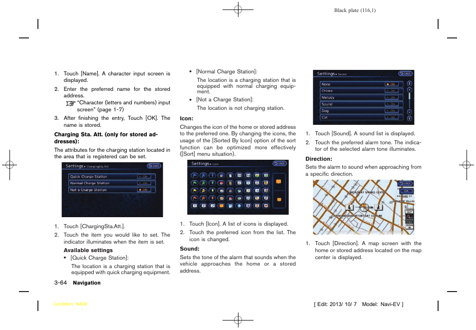 NISSAN 2014 LEAF - Navigation System Owner's Manual User Manual | Page 120 / 286