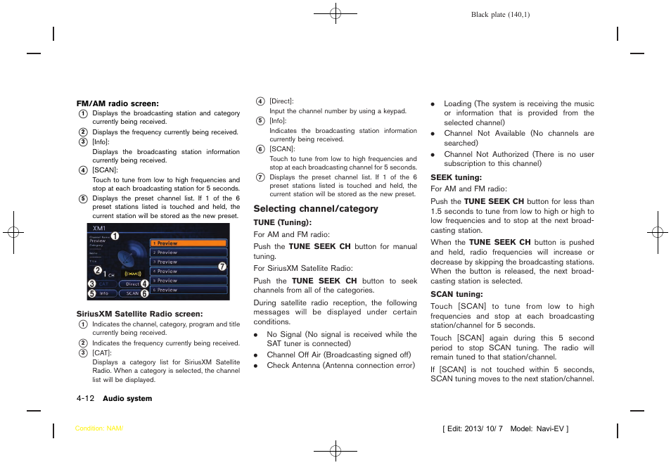 NISSAN 2014 LEAF - Navigation System Owner's Manual User Manual | Page 144 / 286