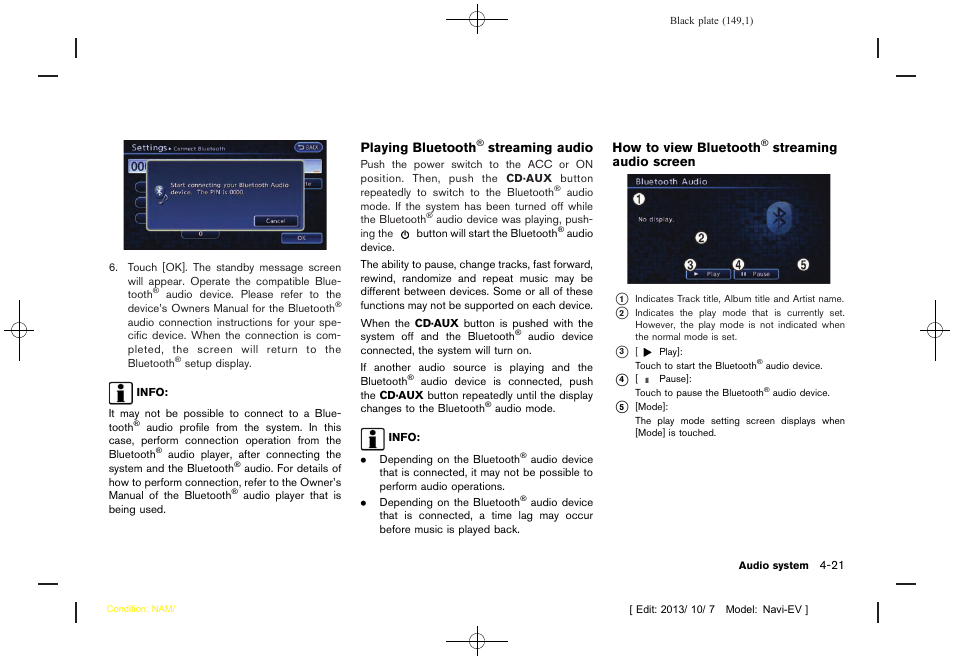 NISSAN 2014 LEAF - Navigation System Owner's Manual User Manual | Page 153 / 286