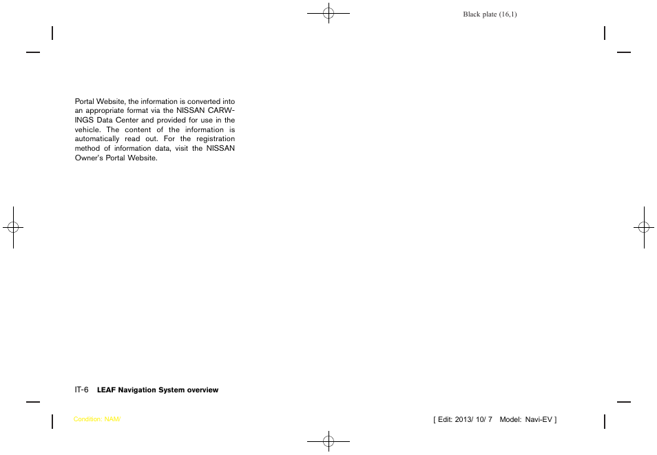 NISSAN 2014 LEAF - Navigation System Owner's Manual User Manual | Page 20 / 286