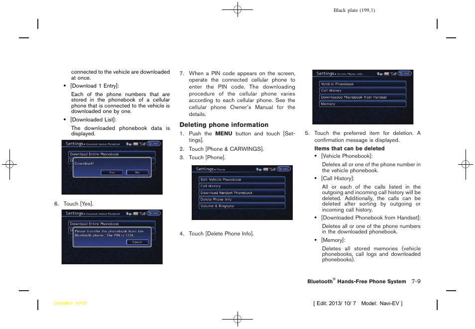 NISSAN 2014 LEAF - Navigation System Owner's Manual User Manual | Page 203 / 286