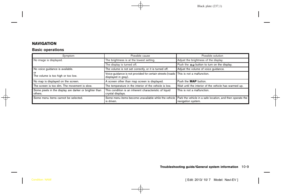 Navigation -9 | NISSAN 2014 LEAF - Navigation System Owner's Manual User Manual | Page 241 / 286