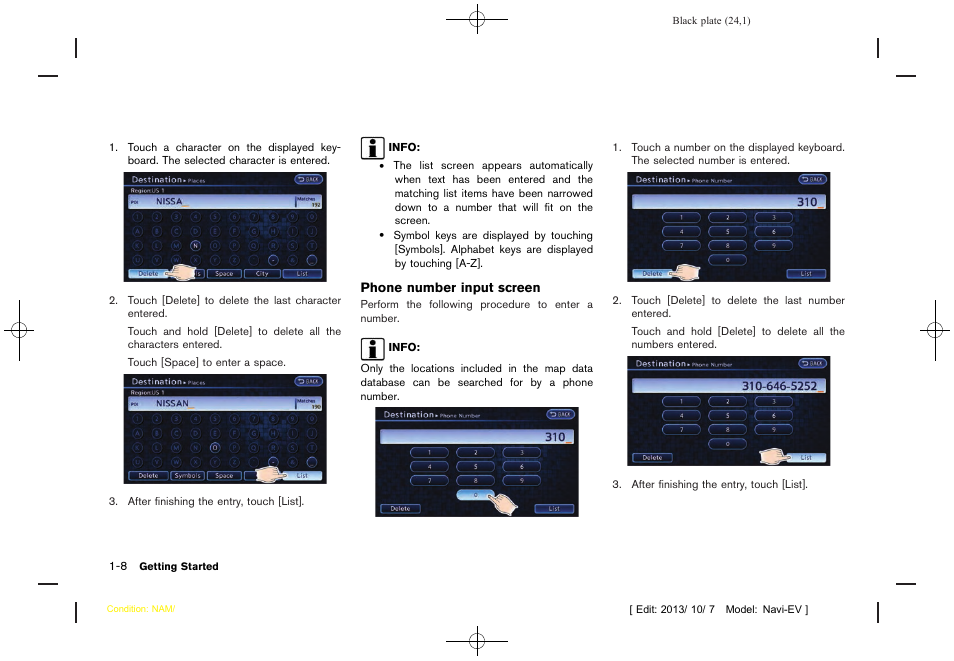 NISSAN 2014 LEAF - Navigation System Owner's Manual User Manual | Page 28 / 286