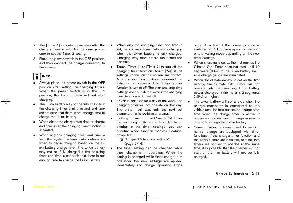 NISSAN 2014 LEAF - Navigation System Owner's Manual User Manual | Page 49 / 286
