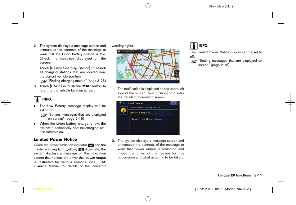 NISSAN 2014 LEAF - Navigation System Owner's Manual User Manual | Page 55 / 286