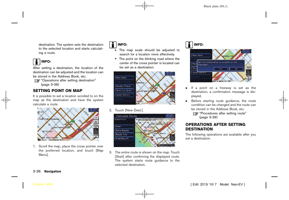 NISSAN 2014 LEAF - Navigation System Owner's Manual User Manual | Page 92 / 286