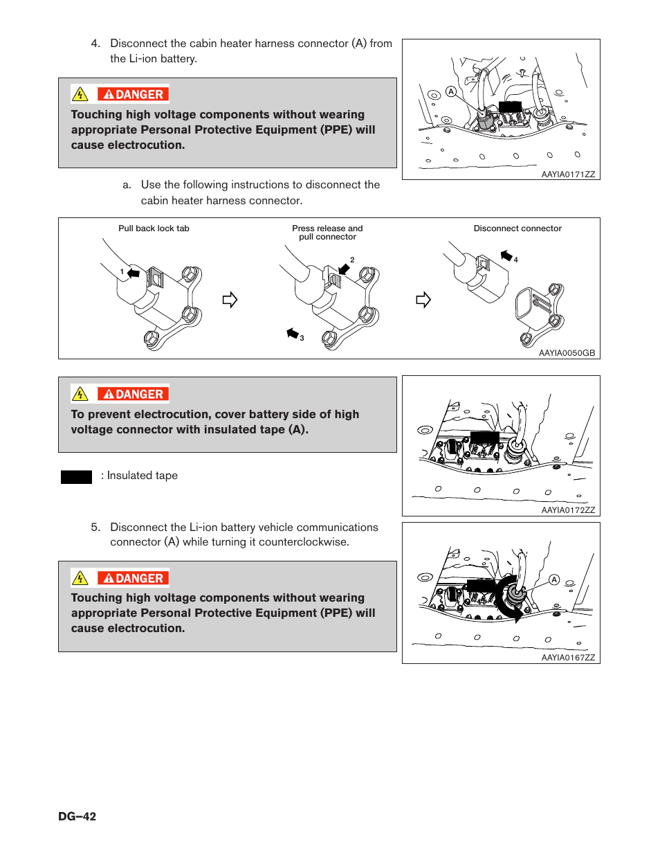 NISSAN 2014 LEAF - Dismantling Guide User Manual | Page 42 / 46