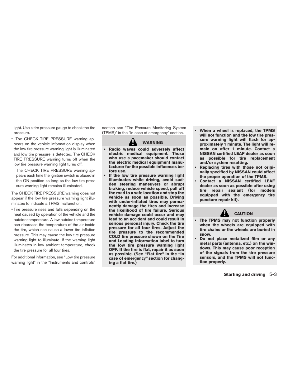 NISSAN 2015 LEAF - Owner's Manual User Manual | Page 288 / 410