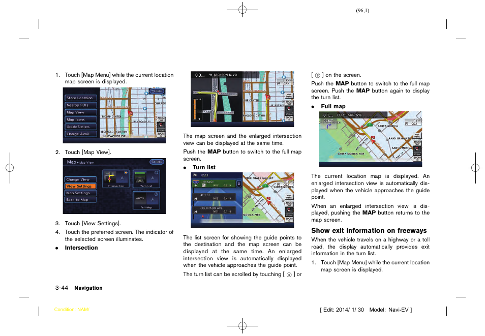 NISSAN 2015 LEAF - Navigation System Owner's Manual User Manual | Page 100 / 279