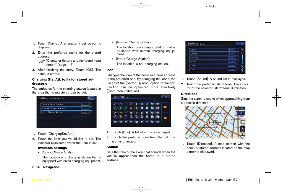 NISSAN 2015 LEAF - Navigation System Owner's Manual User Manual | Page 120 / 279