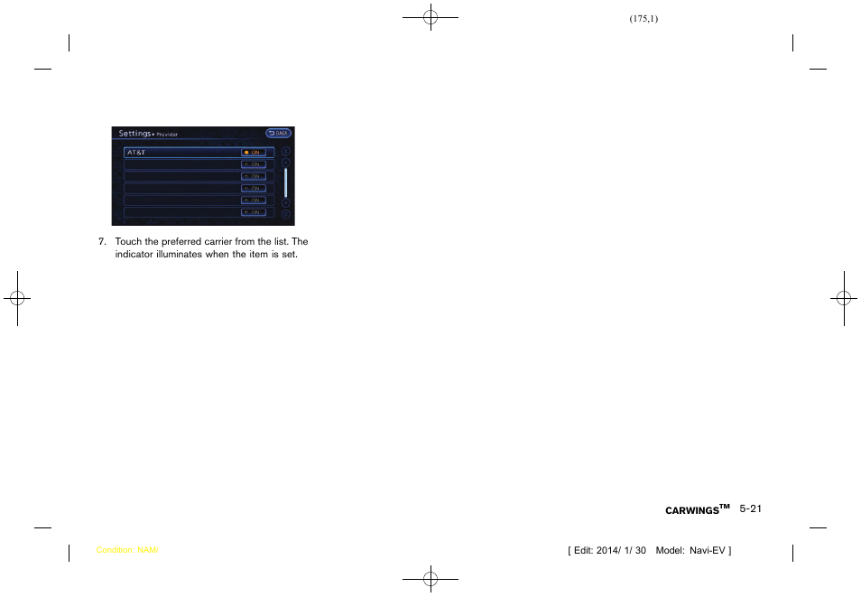 NISSAN 2015 LEAF - Navigation System Owner's Manual User Manual | Page 177 / 279