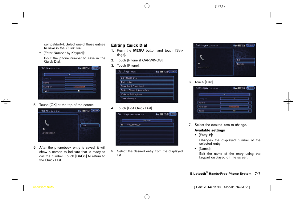 NISSAN 2015 LEAF - Navigation System Owner's Manual User Manual | Page 199 / 279