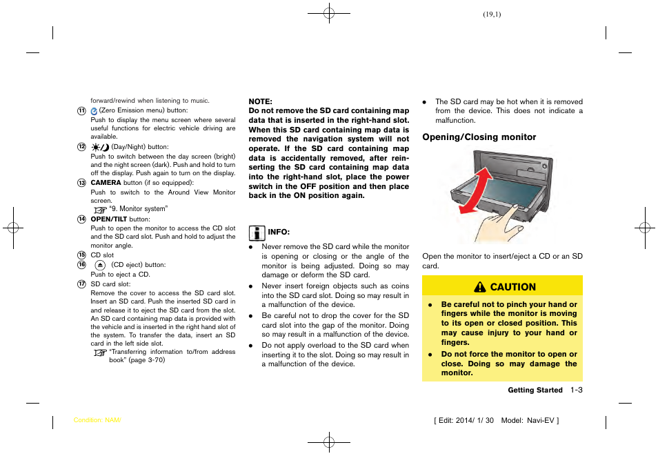 NISSAN 2015 LEAF - Navigation System Owner's Manual User Manual | Page 23 / 279