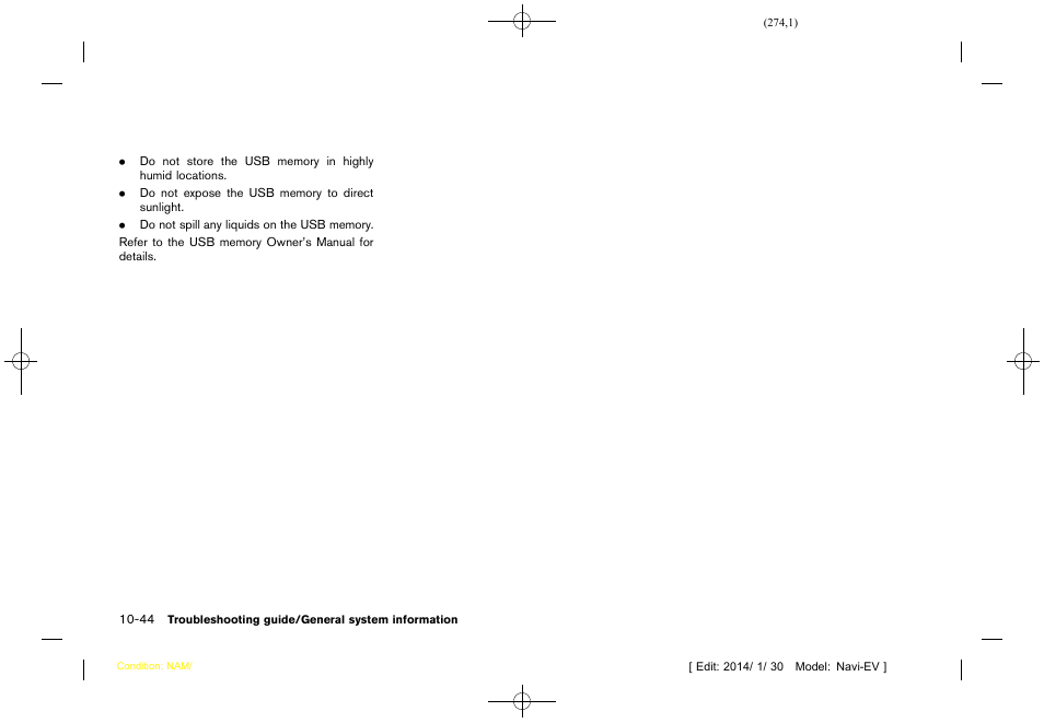 NISSAN 2015 LEAF - Navigation System Owner's Manual User Manual | Page 274 / 279