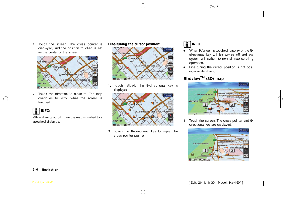 NISSAN 2015 LEAF - Navigation System Owner's Manual User Manual | Page 62 / 279