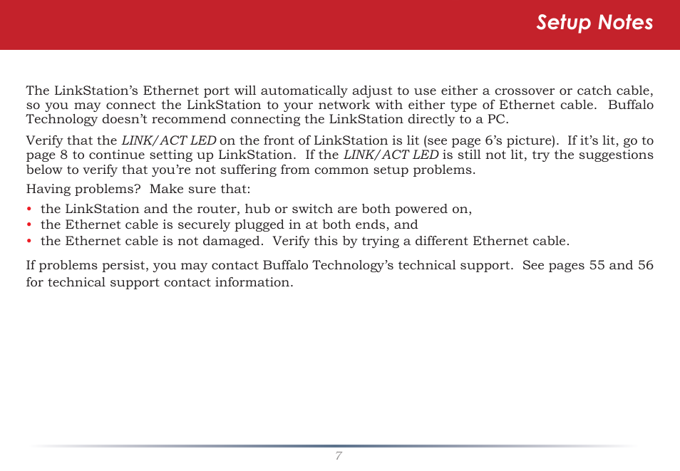 Buffalo Technology LinkStation Pro Shared Network Storage User Manual | Page 7 / 59