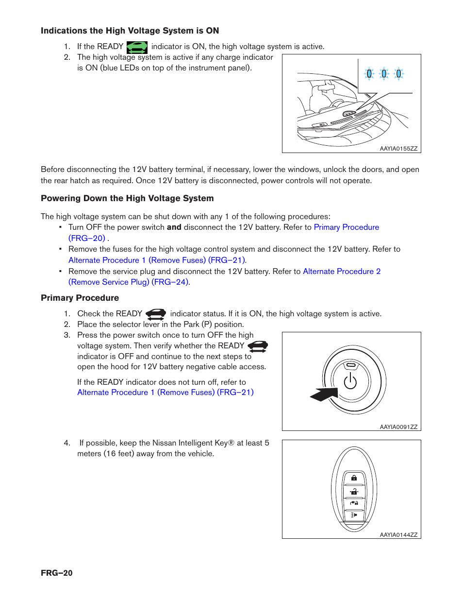 NISSAN 2015 LEAF - First Responder's Guide User Manual | Page 20 / 40
