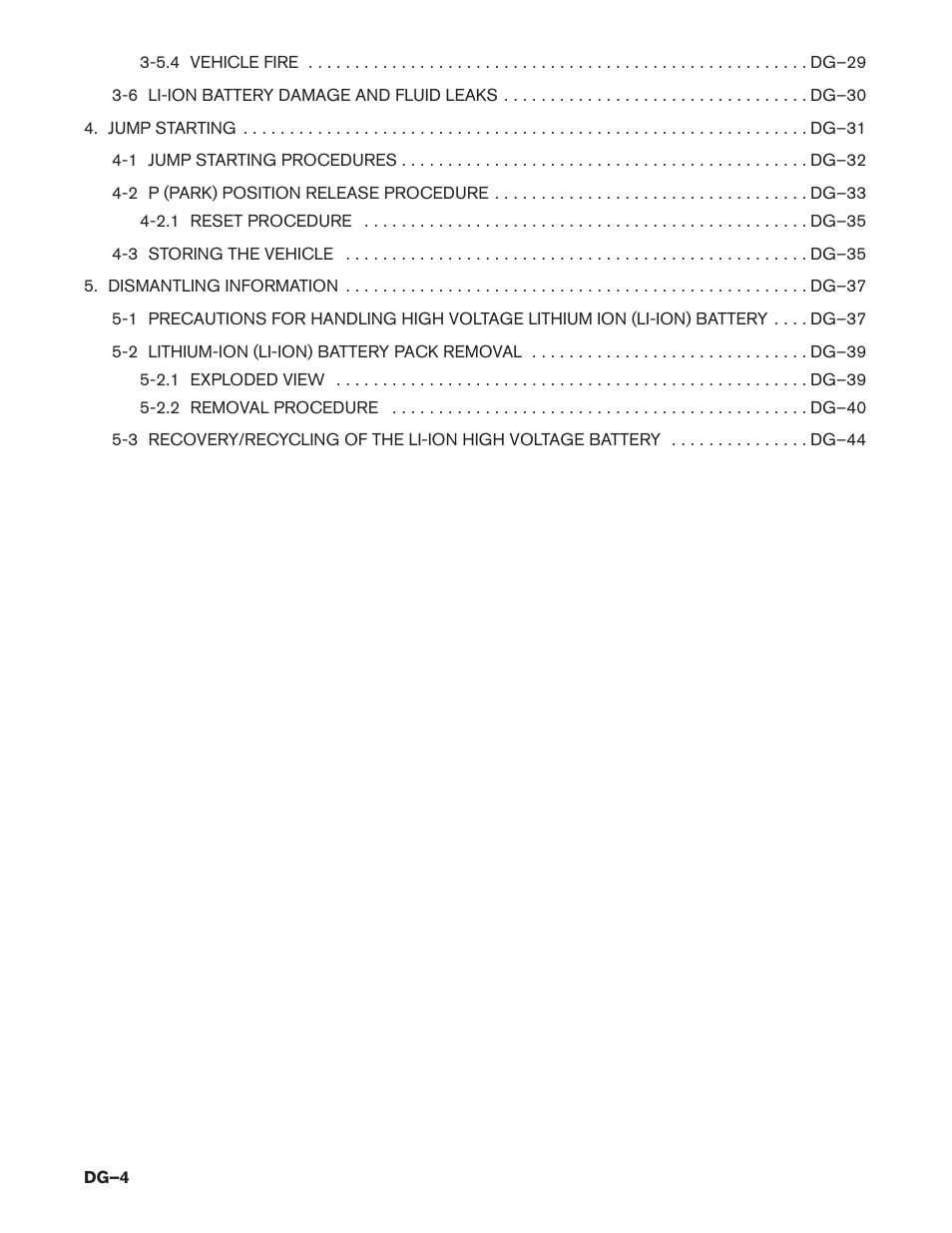 NISSAN 2015 LEAF - Dismantling Guide User Manual | Page 4 / 45