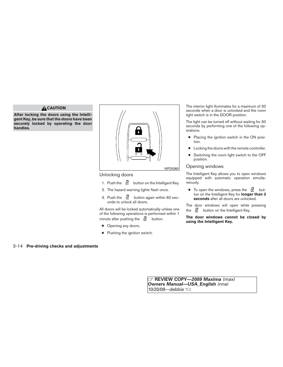 NISSAN 2009 Maxima - Owner's Manual User Manual | Page 135 / 419