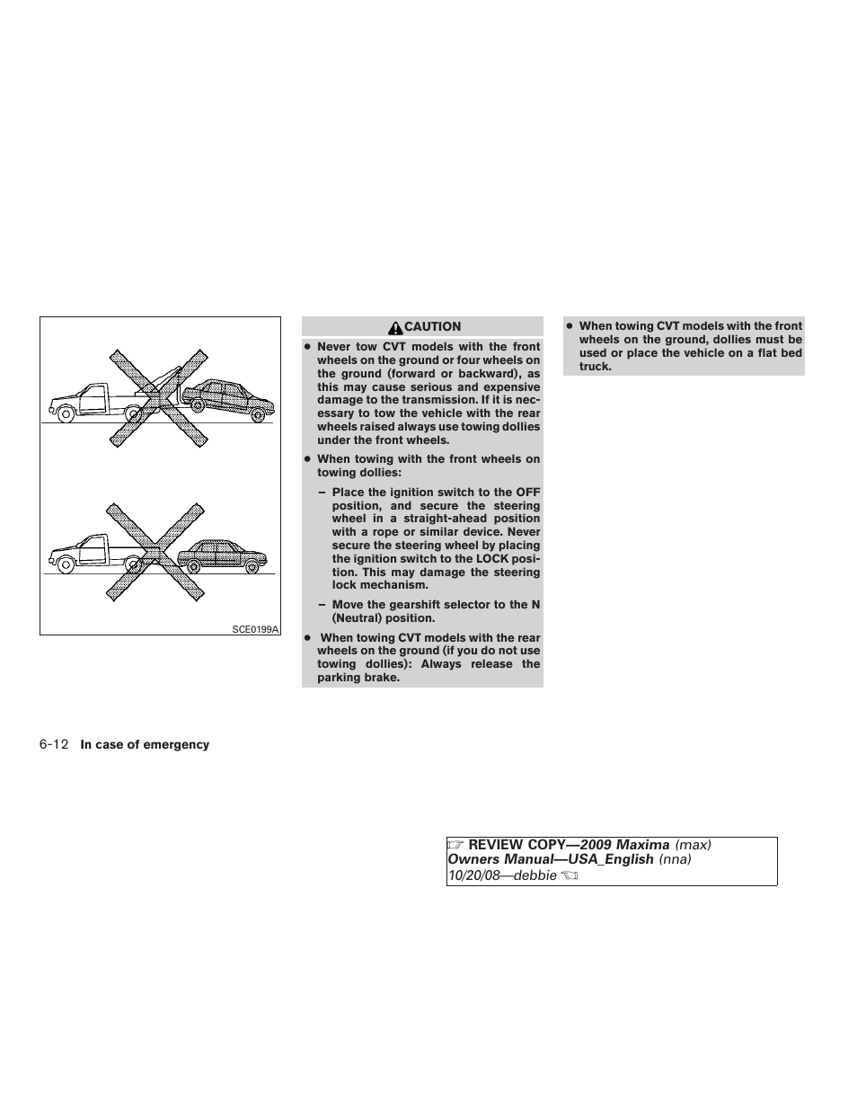NISSAN 2009 Maxima - Owner's Manual User Manual | Page 331 / 419