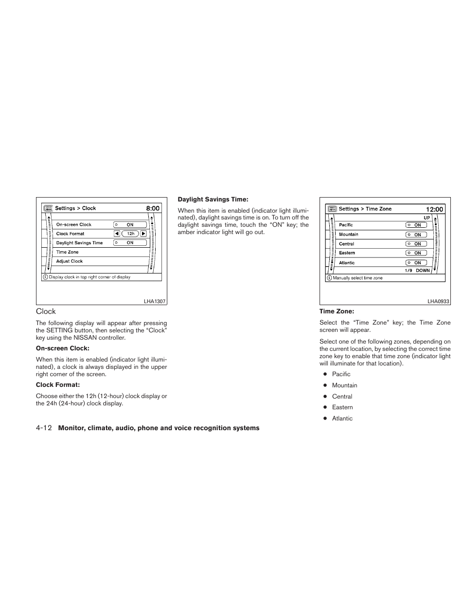 NISSAN 2010 Maxima - Owner's Manual User Manual | Page 173 / 458