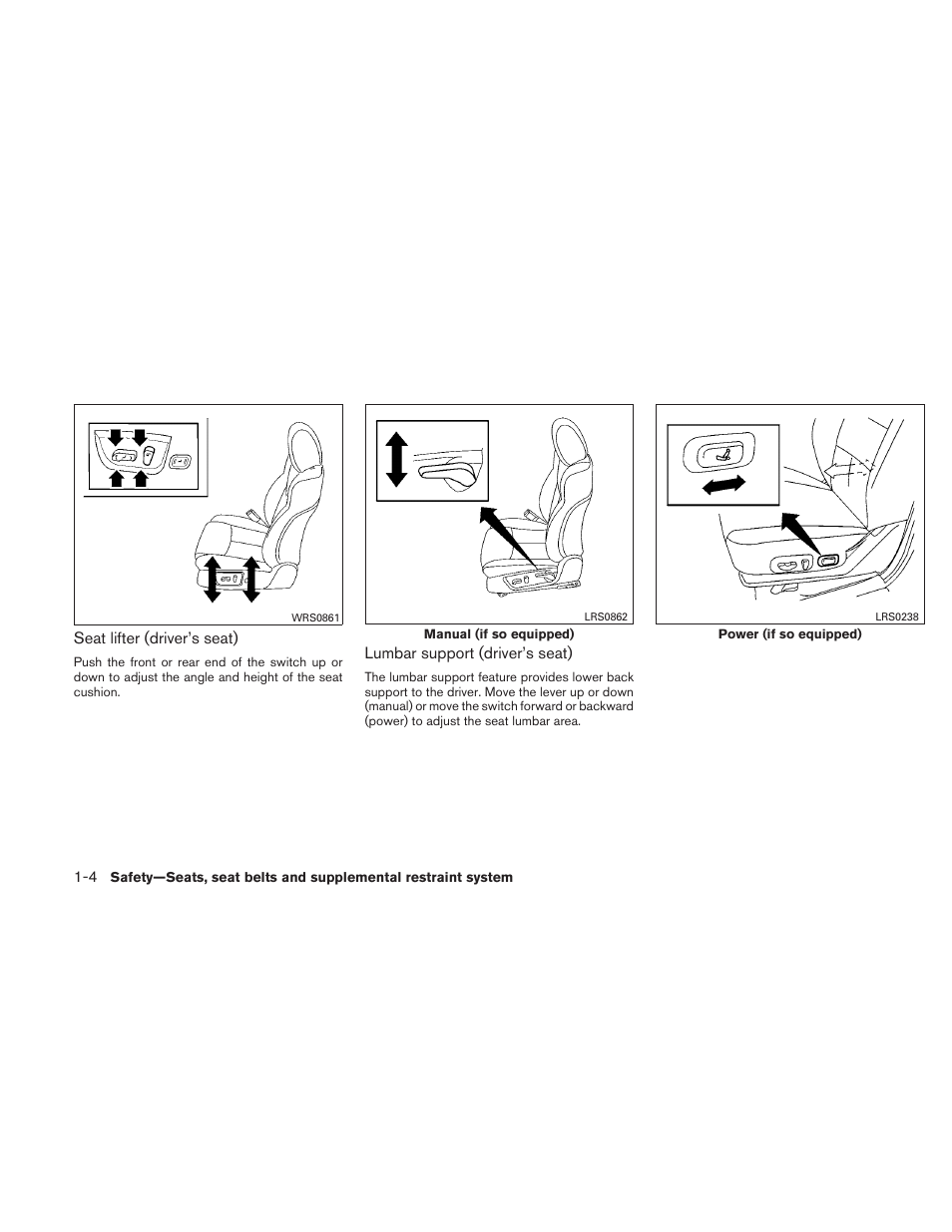 NISSAN 2010 Maxima - Owner's Manual User Manual | Page 21 / 458