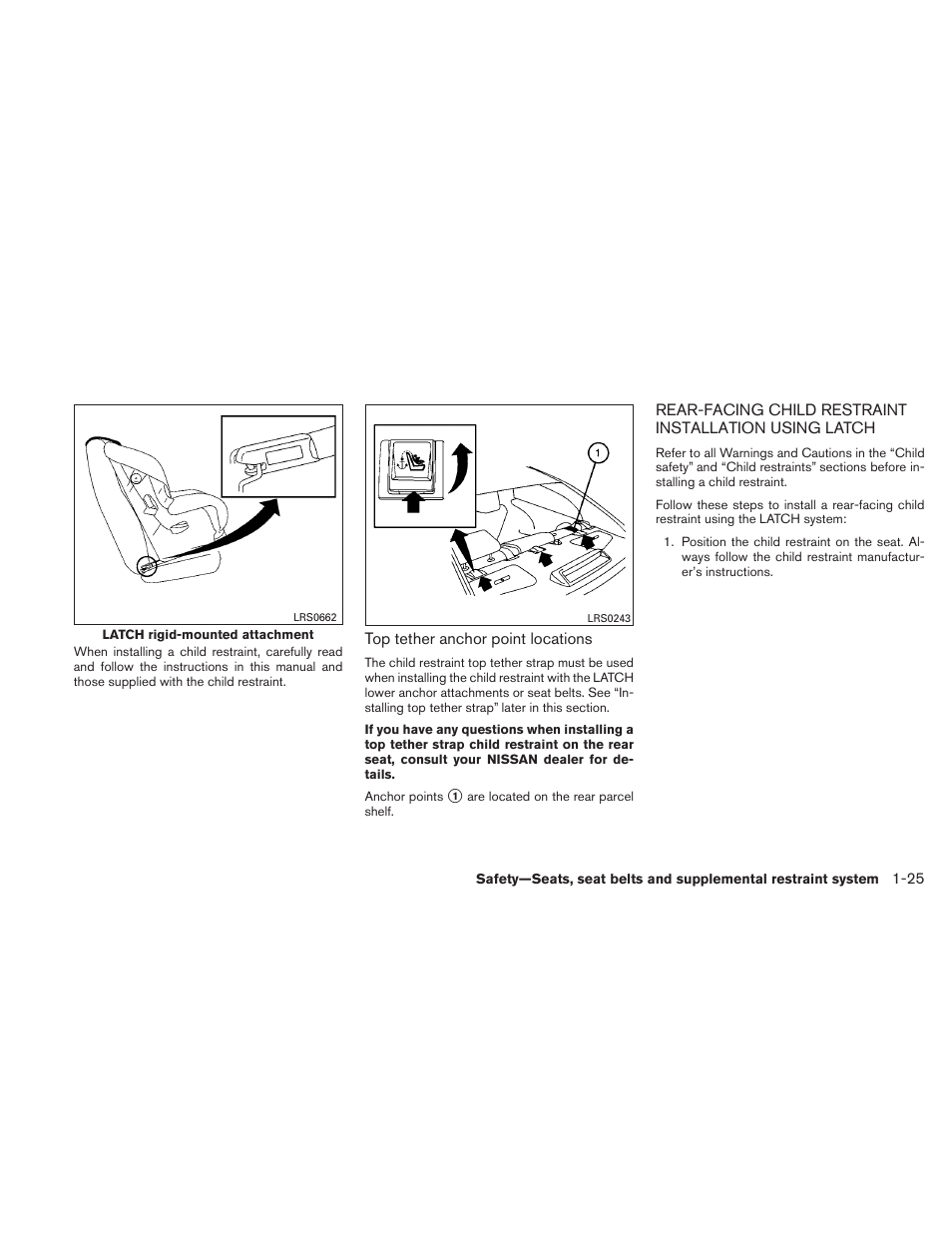 NISSAN 2010 Maxima - Owner's Manual User Manual | Page 42 / 458