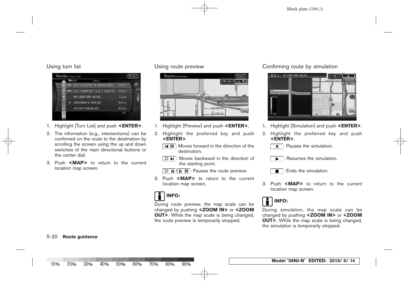 NISSAN 2010 Maxima - Navigation System Owner's Manual User Manual | Page 101 / 241