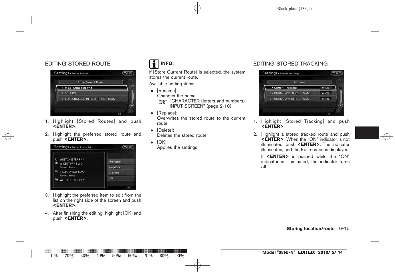 NISSAN 2010 Maxima - Navigation System Owner's Manual User Manual | Page 126 / 241