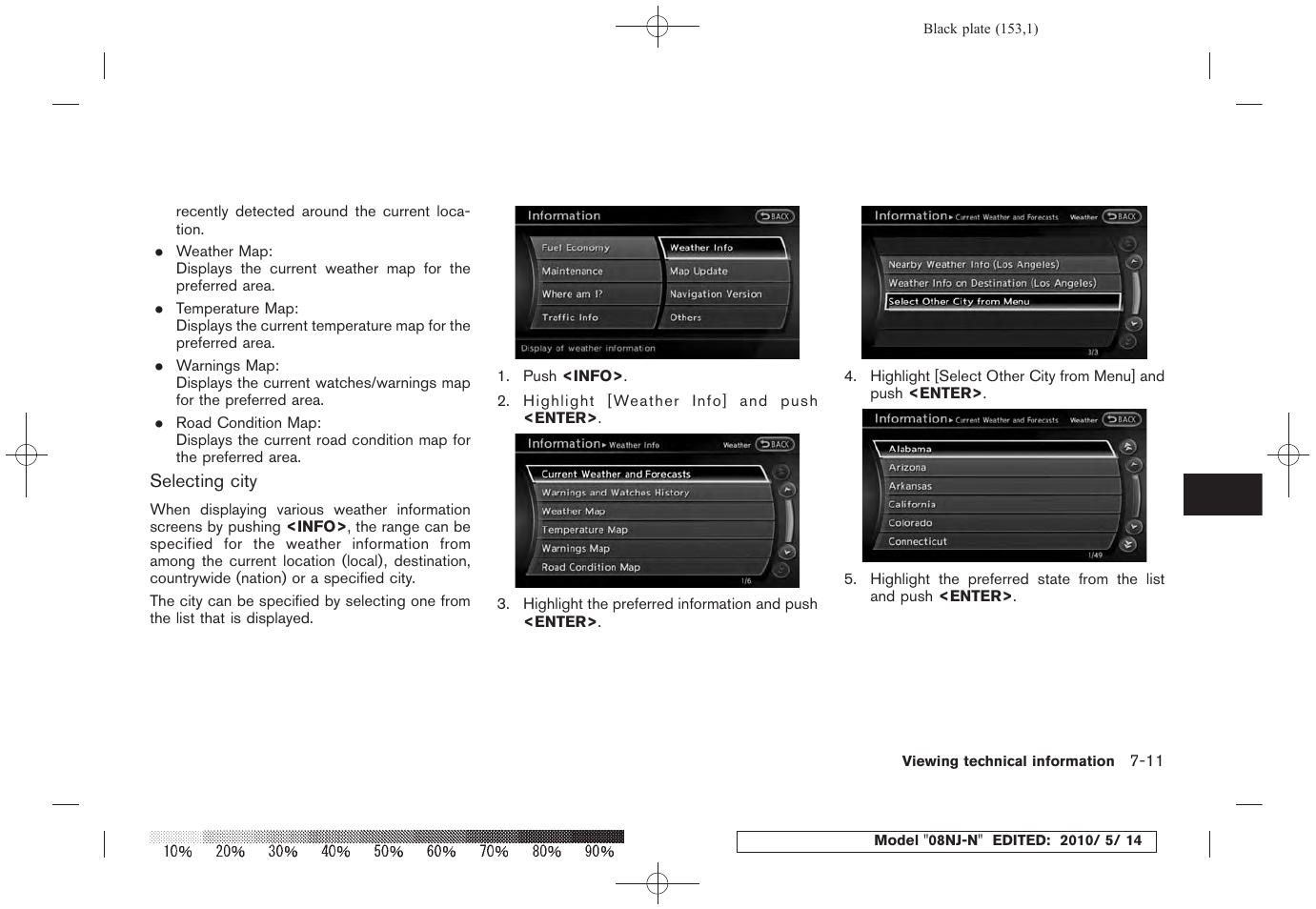 NISSAN 2010 Maxima - Navigation System Owner's Manual User Manual | Page 146 / 241