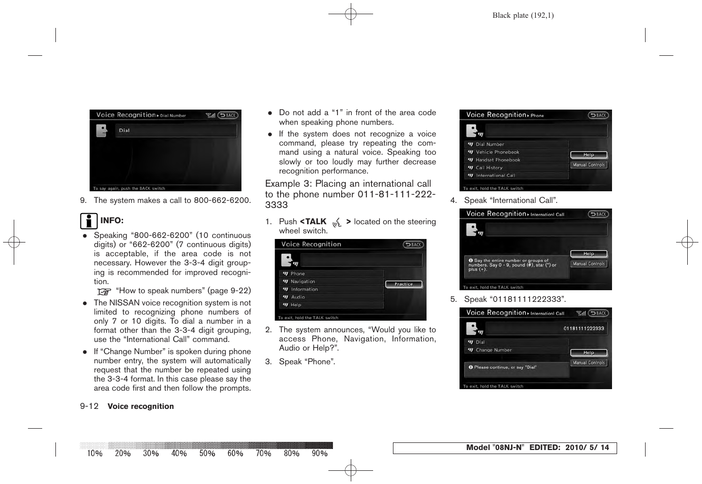 NISSAN 2010 Maxima - Navigation System Owner's Manual User Manual | Page 181 / 241