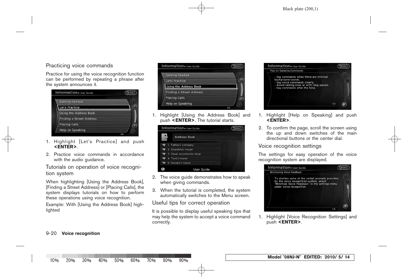 NISSAN 2010 Maxima - Navigation System Owner's Manual User Manual | Page 189 / 241