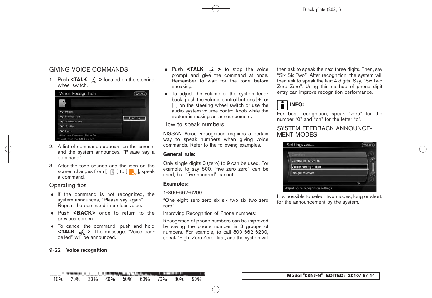 NISSAN 2010 Maxima - Navigation System Owner's Manual User Manual | Page 191 / 241