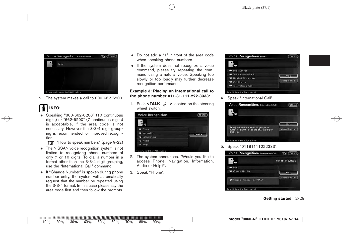 NISSAN 2010 Maxima - Navigation System Owner's Manual User Manual | Page 36 / 241