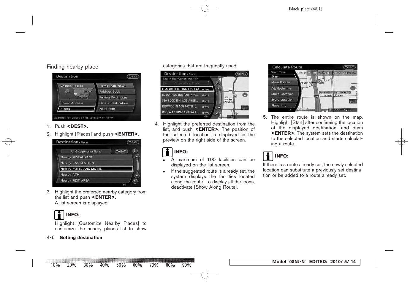 NISSAN 2010 Maxima - Navigation System Owner's Manual User Manual | Page 65 / 241