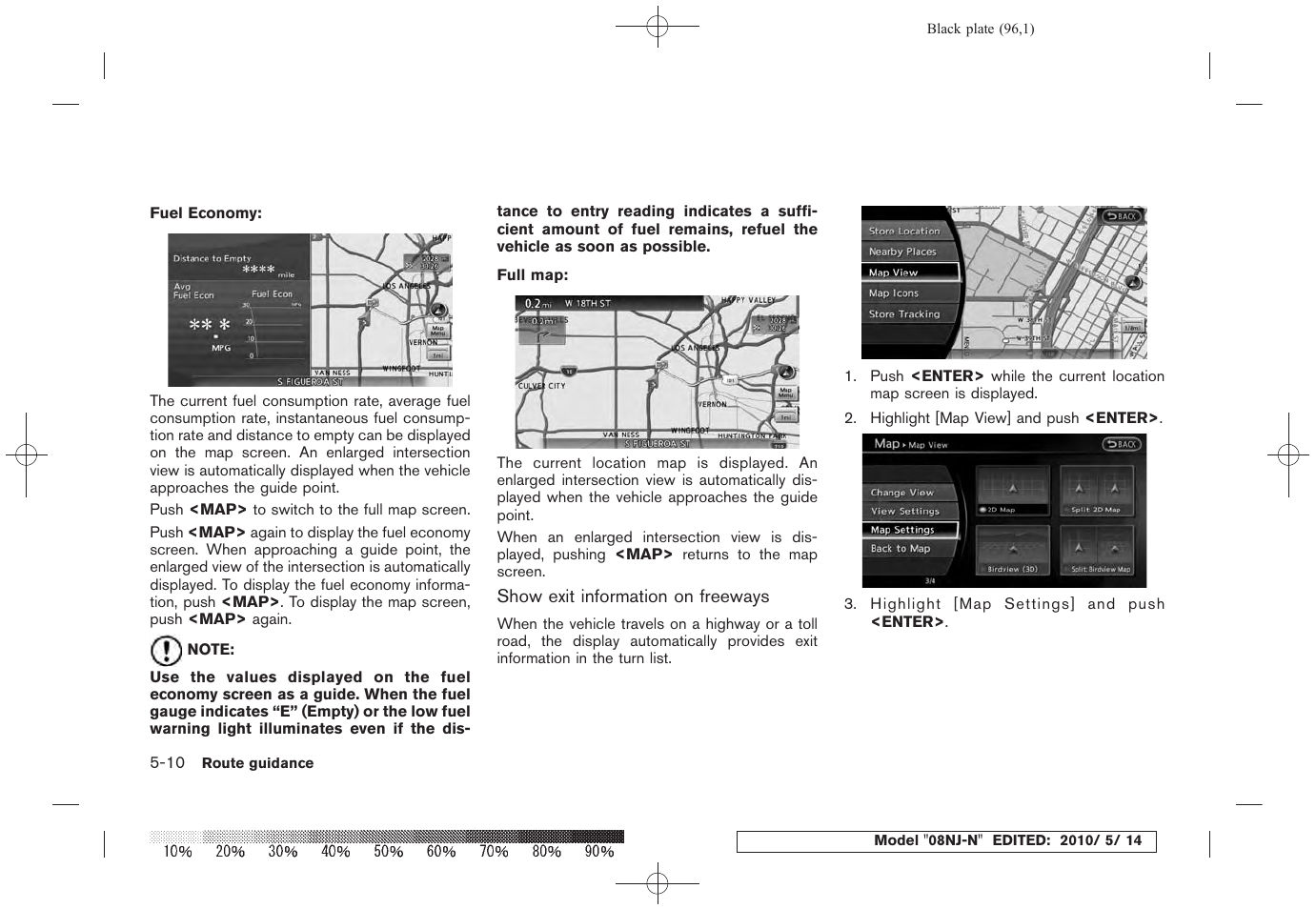 NISSAN 2010 Maxima - Navigation System Owner's Manual User Manual | Page 91 / 241
