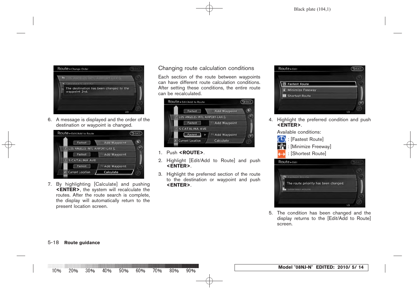 NISSAN 2010 Maxima - Navigation System Owner's Manual User Manual | Page 99 / 241