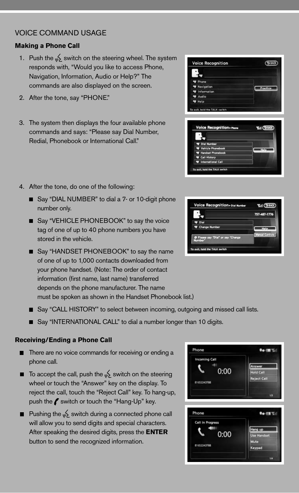NISSAN 2010 Maxima - Quick Reference Guide User Manual | Page 33 / 48